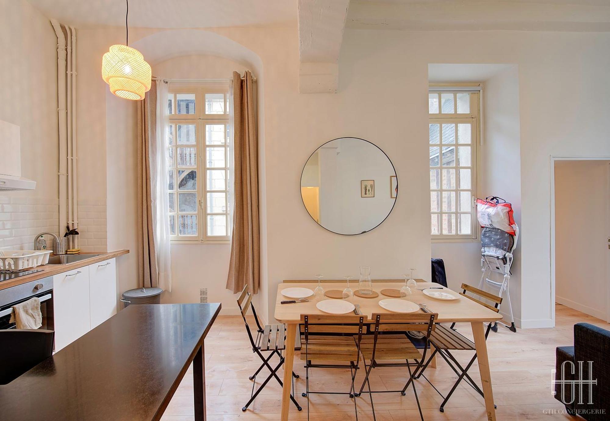Le Briconnet / Proche Plumereau Apartment Tours Luaran gambar